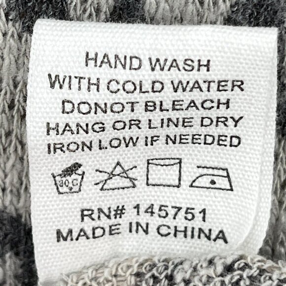 ALTAR'D STATE BRAELYN OVERSIZED HIGH LOW GREY LEOPARD SWEATER SIZE SMALL - Picture 8 of 11